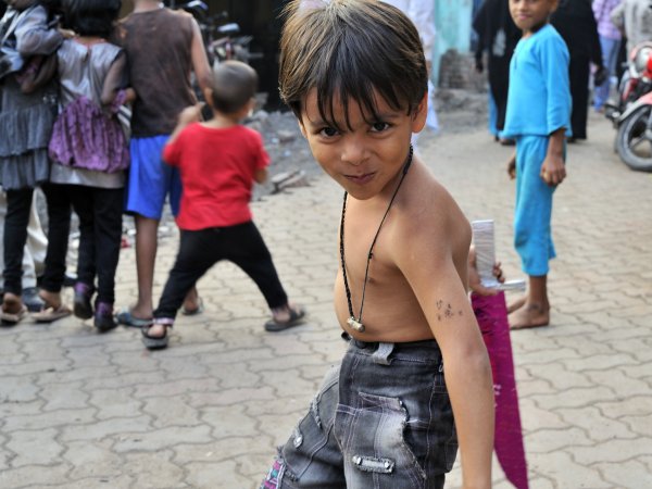 Kids In Dharavi